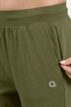 Amante Quick Dry Joggers - Dark Olive — thumbnail 5